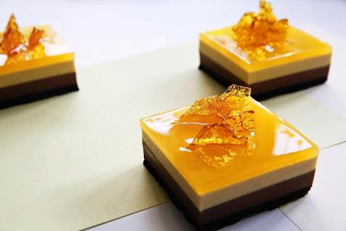 芒果巧克力慕斯