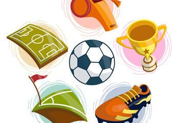 足球矢量图标素材-创意足球矢量图标高清图片无水印下载_懒人图库