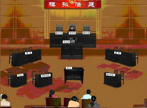 模拟法庭的人员组成