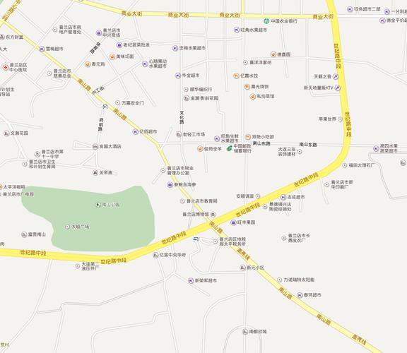 普兰店区太平街道地图全图高清版