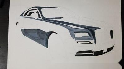 [花young玩汽绘]集结令--劳斯莱斯魅影