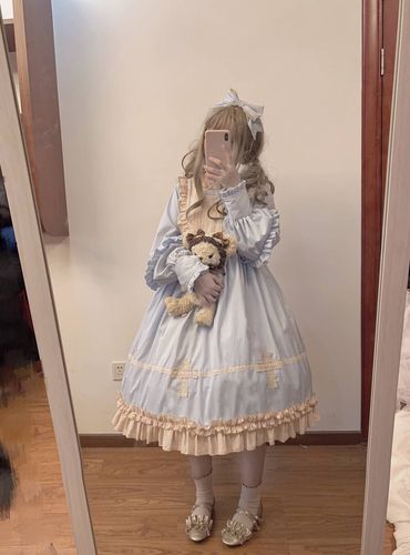 【38女王节】洛丽塔全套 黑暗系洋装lolita哥特风萝莉