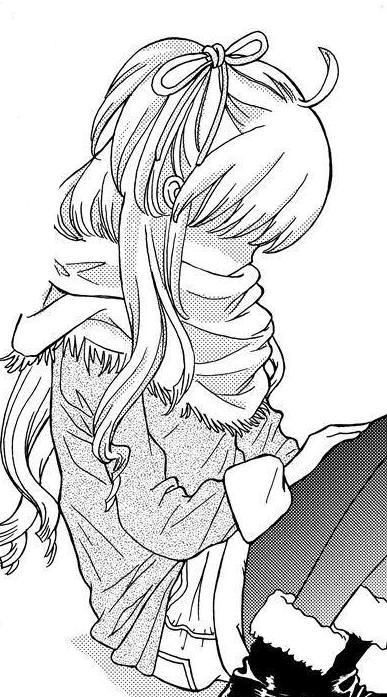 漫画人物黑白简笔画