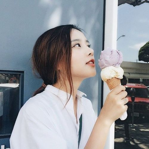 女生头像 高清 韩系女头 小清新 侧颜控 气质长发 清新脱俗 美美哒*