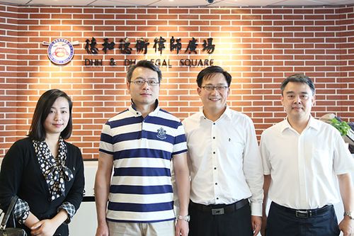 中国工商银行青岛市分行付捷行长访问德衡