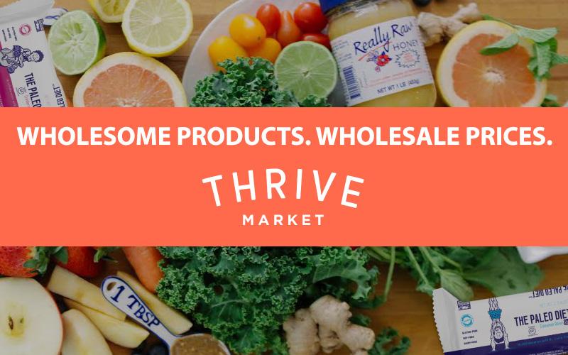 14 items cheaper at thrive market vs. the grocery