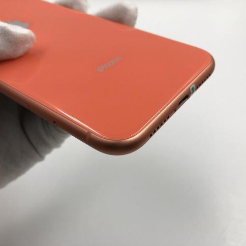 苹果【iphone xr】4g全网通 珊瑚色 128g 国行 9成新 真机实拍