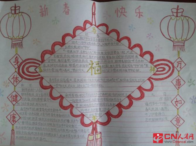 春节手抄报图片资料