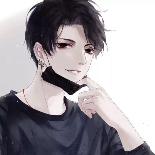 头像男 动漫头像 口罩头像