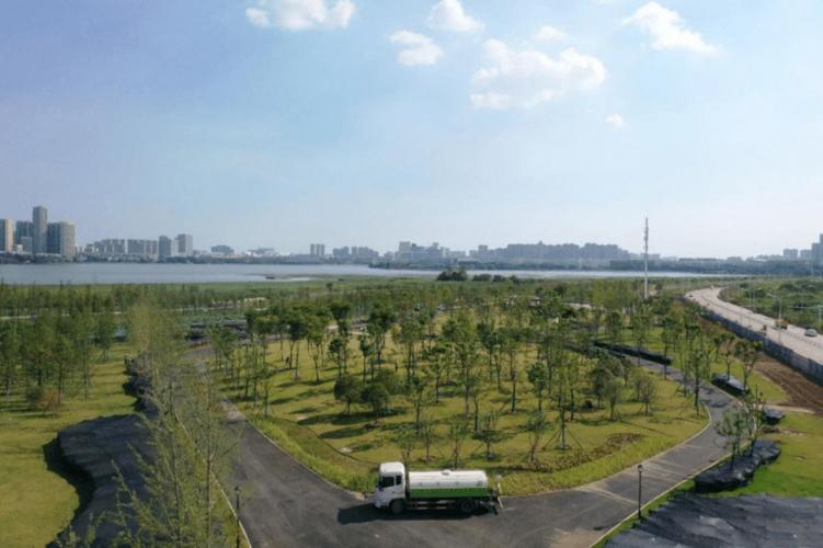 好消息:武汉经开区三角湖北侧公园二期将开放,今年多个游园将开张