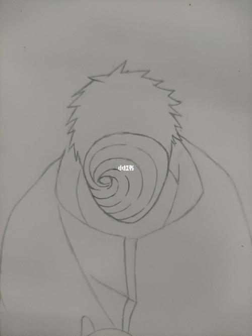 教你画带土_火影_火影忍者_文化_绘画