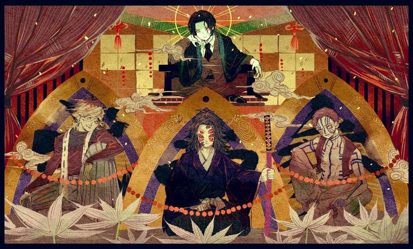 鬼灭之刃月之呼吸黑死牟