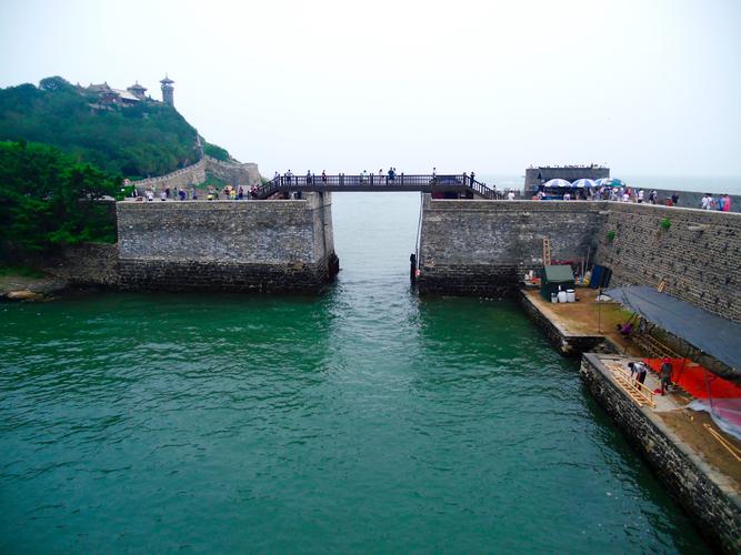 烟台蓬莱阁景区风光