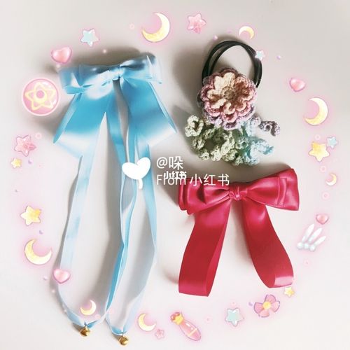 发饰_发饰_丝带_手工制作_diy_穿搭_diy手工制作_兴趣