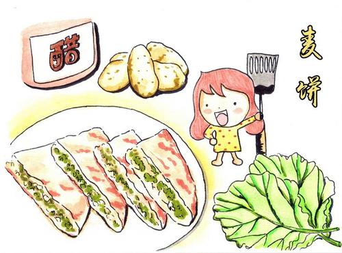 麦饼很像北方的烙馅饼,但馅料的丰富程度简直超乎想象,大爱土豆泥.