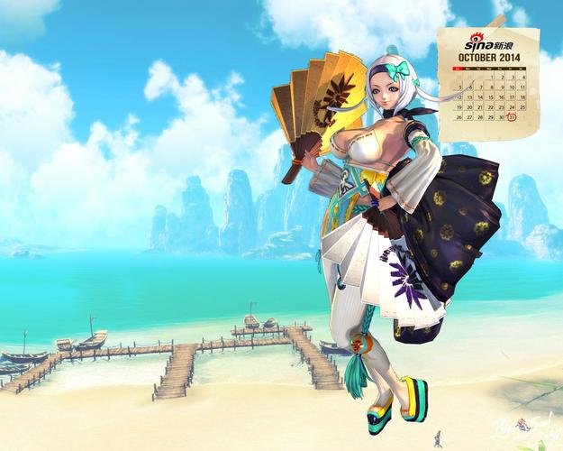 剑灵10月性感茱莉叶壁纸赏多尺寸下载