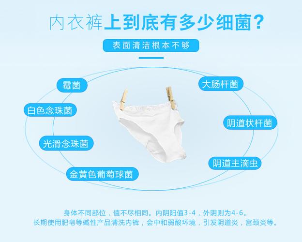倍舒净内衣内裤洗衣液3瓶装内衣清洁专用洗护液杀菌有效去除血渍