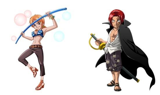 海贼王题材手游巅峰之作《海贼王op》人物原画流出