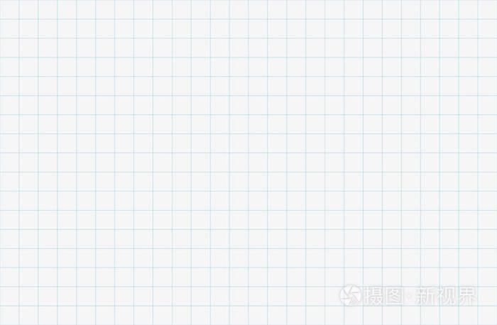 白色背景上的网格. 方形格子背景. 矢量插图