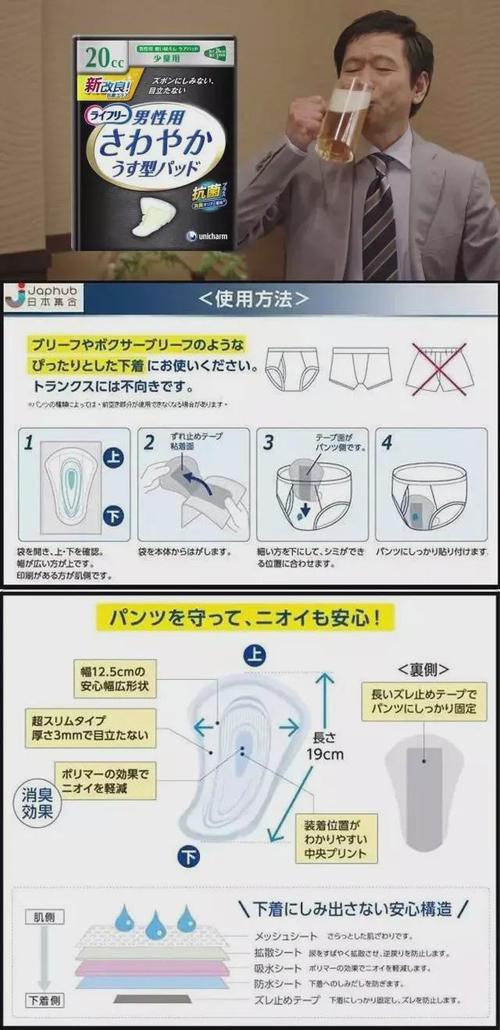 岛国新推出"男士专用卫生巾"?使用过程也太羞耻了!