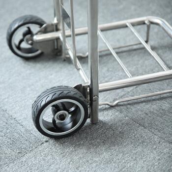 购物车买菜车小拉车手拉车大轮折叠便携两轮拉货车载重王拉杆拖车搬运