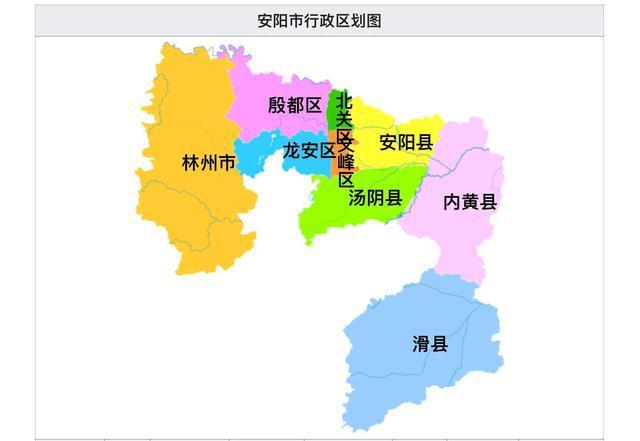 2020年河南省各地级市最新行政区划图