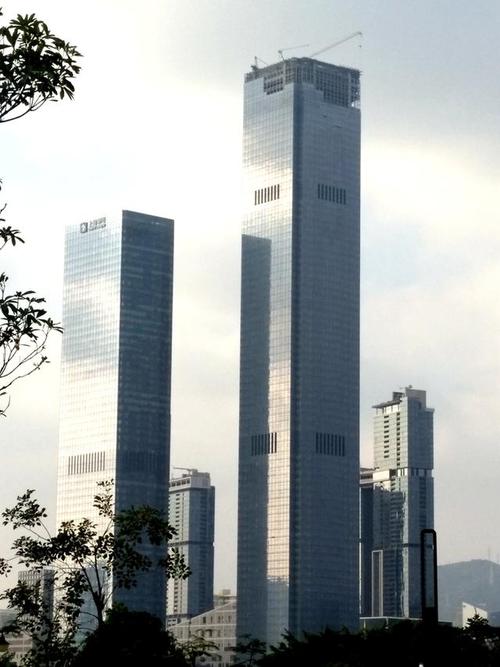 深圳第四高摩天楼,深业上城.