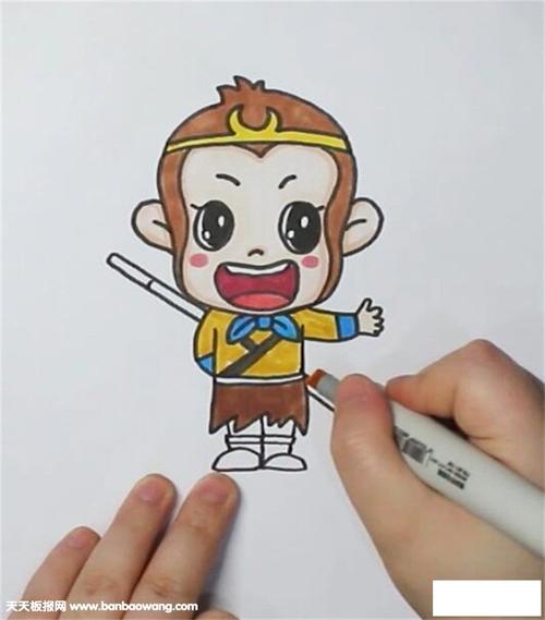 齐天大圣简笔画