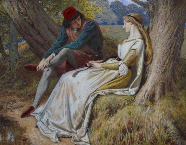 john dawson watson. (1832-1892) - the tryst
