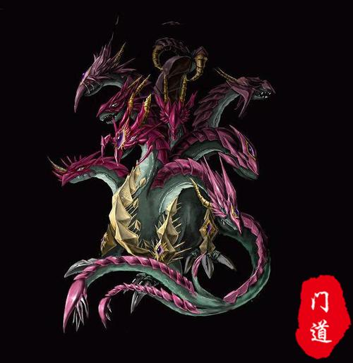 中国神话传说中的凶兽之一九婴