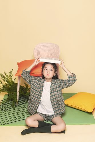 "趣拍"-轻森系_儿童摄影作品_摄影作品-黑光图库