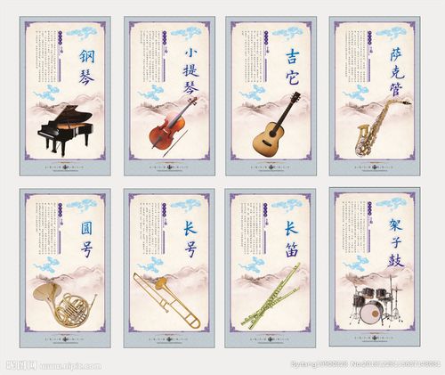 西洋乐器图片