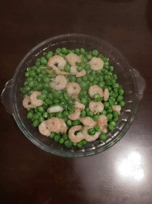 豌豆炒虾仁