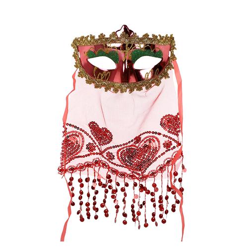 面纱面具化妆舞会派对演出女生蕾丝神秘面纱面具义乌名岩玩具批发