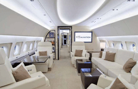 空客acj319公务机将亮相2014abace展