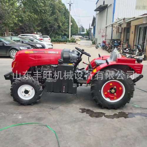 0成交51台大棚王低矮型四轮拖拉机多功能田园管理机 小型后驱动四轮