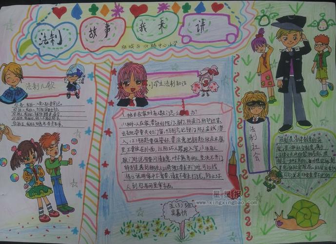 星星报 手抄报 法制手抄报 >> 正文内容 "法制"一词,我国古代已有之.