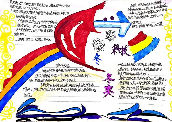 冬奥会手抄报简单又好看的模板内容