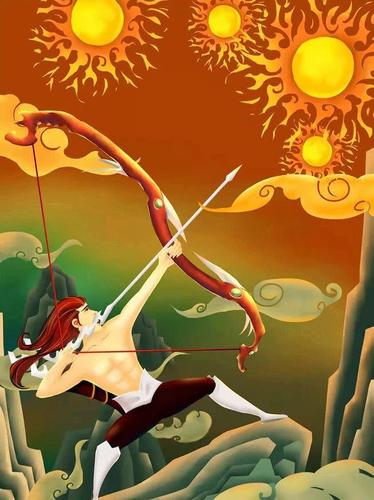 《山海经》记载后羿射日的真相,根本不是拯救世界,而是不义战争