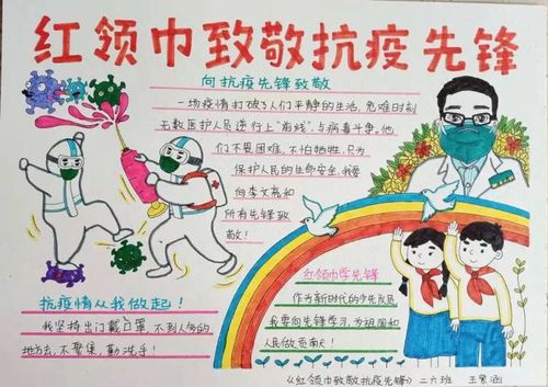 "红领巾致敬心中最亮的星"手抄报创作大赛作品展示(四)
