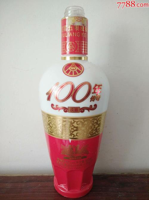 老酒瓶五粮液100年传奇
