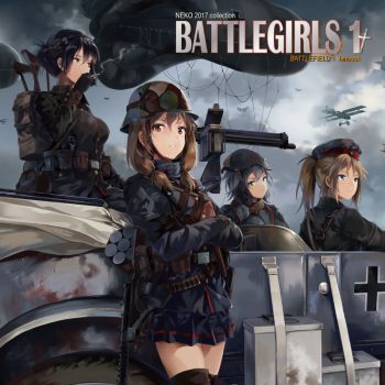 battlegirls,battlegirls画集 【4c-fantasy】neko 战地1主题设定插画集《battlegirls 1》1-3册 册