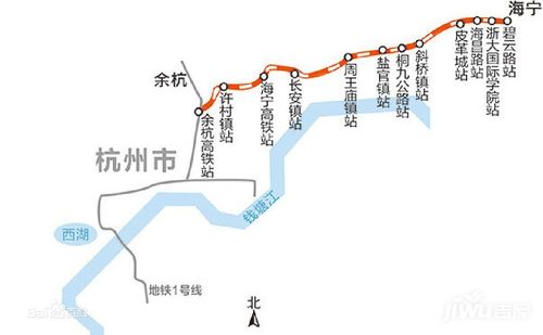 杭海城际铁路站点图