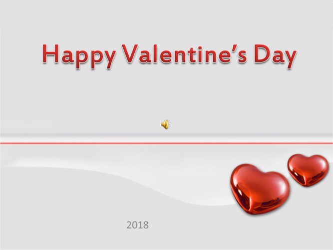 happy valentine day——简洁情人节模板.ppt