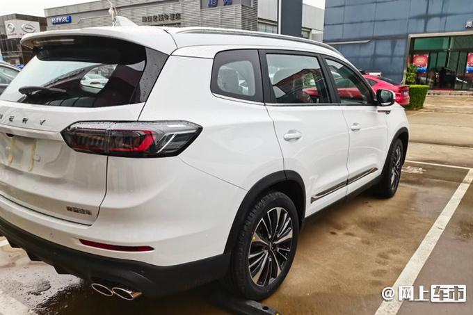 奇瑞瑞虎8plus新版本到店四出排气动力超大众20t下月上市