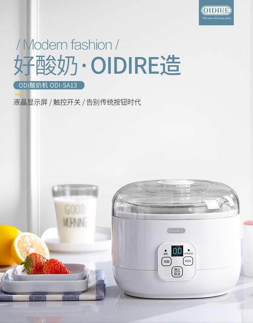 德国酸奶机家用全自动多功能304不锈钢定时发酵酸奶自制酸奶神器solo