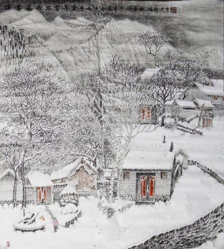 瑞雪飞舞兆丰年