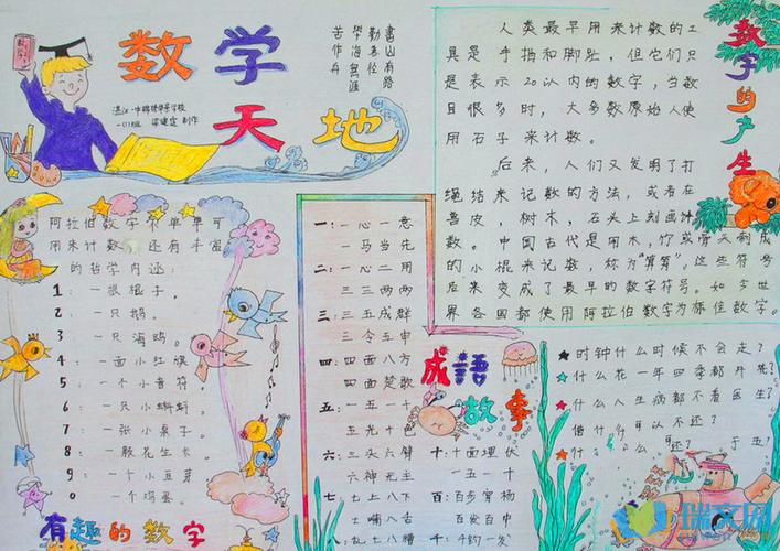 5年级数学小报资料