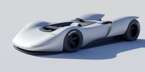 不务正业林肯汽车设计师设计电动保时捷907概念车