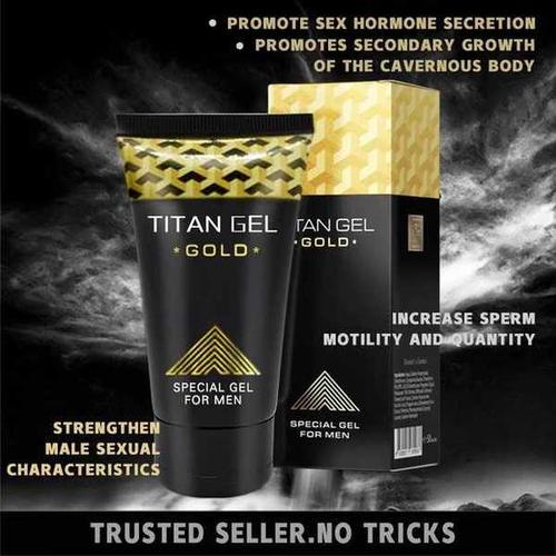 俄罗斯男用修复护膏保养揉按膏鳄鱼膏 titangel 正品泰坦凝胶 1 送 2